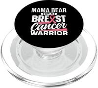 La mamma orso di un guerriero del cancro al seno sostiene il cancro al seno PopSockets PopGrip per MagSafe