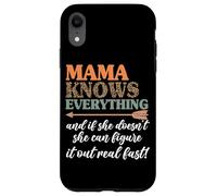 La mamma sa tutto e se non lo fa può capire Custodia per iPhone XR