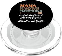 La mamma sa tutto e se non lo fa può capire PopSockets PopGrip per MagSafe