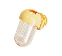 La mangiatoia igienica per uccelli sospesa con acqua staccabile e il custode delle verdure impedisce il deterioramento del design della gabbia dell'ABS Fornitore di uccelli del lago dell'acqua