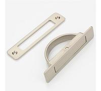 La maniglia nascosta, la manopola nascosta, Maniglie incassate, Maniglia invisibile, Maniglie rotanti for porte scorrevoli, Maniglie a rotazione libera 1 pezzo (lunghezza totale, 105 mm, A)/D/lunghezz