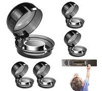 La Manopola Della Stufa Di Zunishaone Copre Le Resistenze Dei Bambini - Guardia Del Forno Trasparente, Forte Blocco Adesivo | Protezione Di Sicurezza Per I Bambini, Coperture Manopole Estu