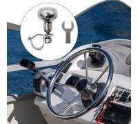 La manopola girevole del volante della barca sostituisce la maniglia di comando