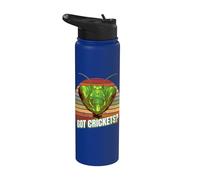 La mantide religiosa ha i grilli, la mantide della natura Stainless Steel Insulated Water Bottle