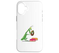 La mantide religiosa preferisce mangiare ciambelle Custodia per iPhone 16 Plus