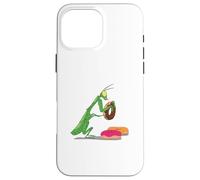 La mantide religiosa preferisce mangiare ciambelle Custodia per iPhone 16 Pro Max