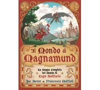 La mappa completa del Mondo di Magnamund. Lupo Solitario