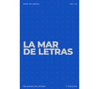 La mar de letras: Volumen 54: 3.000 palabras · 150 sopas de letras · En español · Letra grande