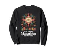 La Maratona Allegra BER Mesi Natale Divertente a Settembre Felpa