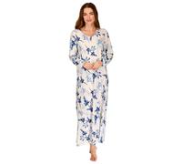 La Marquise Camicia Da Notte Donna Maniche Lunghe Fantasia Floreale 43"/50"