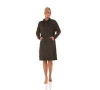 La Marquise Donna Caldo Lounge Cappuccio Collo Relax Camicia da Notte