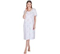La Marquise 'Floreale Breeze' Camicia da Notte Donna Manica Corta Floreale
