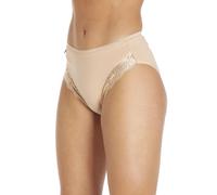 La Marquise Gamba Alta Slip Donna Misto Cotone Pizzo Biancheria Intima 3 Paia