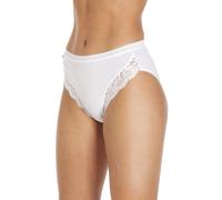 La Marquise Slip Alto In Cotone Ricco Di Pizzo Per Signore 3 Paia