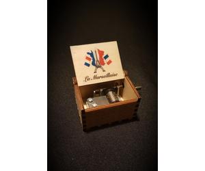 La Marsigliese Musicbox in legno - Personalizzabile