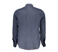 La Martina Abbigliamento Uomo Camicie Camicia maniche lunghe Blu M Regular Fit,