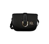 La Martina, ,Bags ,Donna ,Nero ,ONE SIZE Borsa da Donna Nera con Tracolla Regolabile