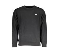 La Martina Black Cotton Men Sweater - XL