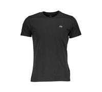 La Martina Black Cotton Men's T-Shirt - XXL