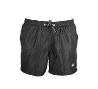 La Martina Black Polyester Men's Swim Trunk - S