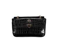 La Martina Black Polyethylene Handbag