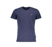 La Martina Blue Cotton Men T-Shirt - XXL