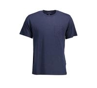 La Martina Blue Cotton Men T-Shirt - XXL