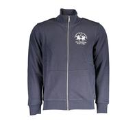 La Martina Blue Cotton Men's Sweatshirt - L