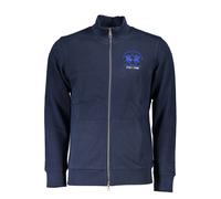 La Martina Blue Cotton Men's Sweatshirt - M