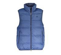 La Martina Blue Polyamide Men's Vest - L