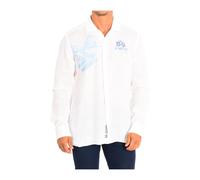 La Martina - Camicia a Maniche Lunghe - - Shirts - Uomo - Bianco - S