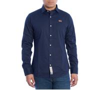 La Martina Camicia a maniche lunghe YMC002-PP483-07017 in Blu EU XXL