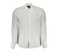 La Martina, ,Shirts ,Uomo ,Bianco ,L Camicia maniche lunghe bianca