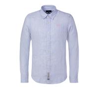 La Martina Camicia blu chiaro / bianco Uomo - Abbigliamento - Taglie comode - Camicie da uomo La Martina M