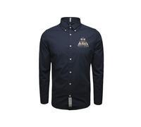 La Martina Camicia 'MAC601' blu scuro / giallo chiaro Uomo La Martina XXXL blu scuro / giallo chiaro