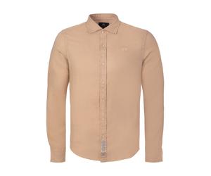 La Martina Camicia marrone chiaro Uomo - Abbigliamento - Taglie comode - Camicie da uomo La Martina S