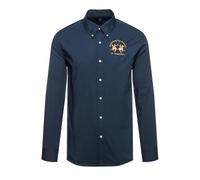 La Martina RAF Camicia Casual, Blu (Navy 07017), Medium (Taglia Produttore:M) Uomo