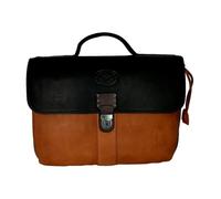 La Martina - Cartella Messenger in Pelle - - Bags - Donna - Marrone - ONE SIZE