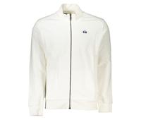 La Martina Elegant White Fleece Sweatshirt - Regular Fit - S
