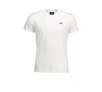 La Martina - Elegante tee bianca ricamata - - Tops - Uomo - Bianco - L