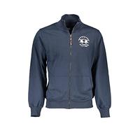 LA MARTINA FELPA CON ZIP UOMO BLU