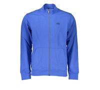 La Martina, ,Sweatshirts & Hoodies ,Uomo ,Blu ,L Elegante felpa in pile blu con ricamo