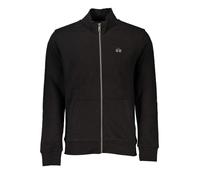 LA MARTINA FELPA CON ZIP UOMO NERO
