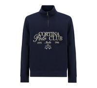 La Martina - Felpa Cortina con Zip Corta - - Sweatshirts & Hoodies - Uomo - Blu - M