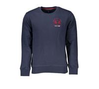 La Martina Maglione da uomo in cotone blu, blu, XXL