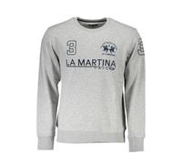 LA MARTINA FELPA SENZA ZIP UOMO GRIGIO