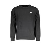 La Martina, ,Sweatshirts & Hoodies ,Uomo ,Nero ,L Felpa in Cotone Nera per Uomo