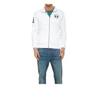 La Martina - Fleeces in Cotone Bianco - - Jackets - Uomo - Bianco - 2XL