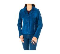 La Martina - Giacca a Maniche Lunghe con Chiusura a Bottoni Automatici - - Jackets - Donna - Blu - M