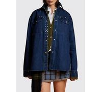 LA MARTINA Giacca camicia in denim con ricamo e vestibilità relaxed fit 5 Indaco